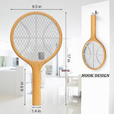 Endbug 2 Pack Electric Fly Swatter & Handheld Bug Zapper Racket for Indoor and Outdoor