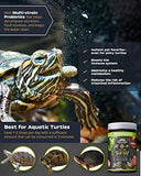 Ultra Fresh - Turtle Nutri Stick, Wild Sword Prawn, Calcium & Vitamin D Enriched Aquatic Turtle Food with Probiotics for Picky Turtles, Made from All Natural Ingredients 13.4 oz