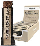 Barebells Protein Bars Caramel Cashew - 12 Count, 1.9oz Bars with 20g of High Protein - Chocolate Protein Bar with 1g of Total Sugars - Perfect on The Go Protein Snack & Breakfast Bar