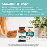 Himalaya Organic Triphala, Colon Cleanse & Digestive Supplement for Occasional Constipation, 688 mg, 90 Caplets, 2 Month Supply