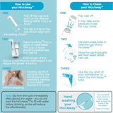 HICCAWAY Hiccup Straw Stops hiccups Fast! Clinically Proven Hiccup Relief for All Ages (Light Blue, 2 Count (Pack of 1))