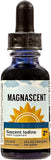 Magnascent Nascent Iodine Organic Daily Health Supplement High Potency 2% Concentrated Liquid Iodine Drops Supports Energy & Metabolism (1oz/30ml)
