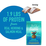 Tiki Cat Born Carnivore High Protein, Herring & Salmon Meal, Grain-Free Baked Kibble to Maximize Nutrients, Dry Cat Food, 2.8 lbs. Bag