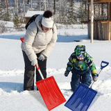 2 Pack Kids Snow Shovel, Detachable 27.5-36.5 inch Plastic Snow Shovel for Kids, Adjustable Winter Shovel Beach Shovels for Outdoor Yard Garden Activities