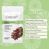 Celebrate Vitamins Calcium Citrate Soft Chews - 500mg Calcium Citrate, 500 IU Vitamin D3 - Bone Health Support - Sugar & Gluten Free, Calcium Supplement After Bariatric Surgery, Cafe Mocha, 90 Count