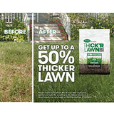 Scotts Turf Builder Thick'R Lawn Tall Fescue Mix: Seed, Fertilizer, Soil Improver, 12 lbs., 2-Pack