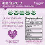 TAOISTEA 14 Day Detox Tea for Detox Cleanse, Herbal Tea for Colon Cleanse, Metabolism Increase, 4 Morning Boost Tea (56 Bags) 4 Night Cleanse Tea (28 Bags)