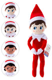 The Elf on the Shelf Plushee Pals Snuggler Girl Dark Skin 12"