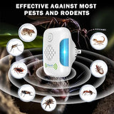 Ultrasonic Pest Repeller, Mouse Repellent Indoor Ultrasonic Plug in, Insect Rodent Repellent for House, Pest Defense for Bugs Roaches Insects Spiders Mice Mosquitoes Flies Cockroach, 6 Packs