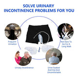 Portable Wearable Urine Bag, Elder Pee Bag Urinary Incontinence Leakproof Pants Spill Proof System Band Collection Bag Leg Pee Holder for Elder