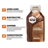 GU Energy Original Sports Nutrition Energy Gel, 24-Count, Campfire S'Mores