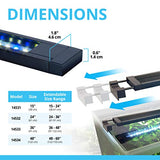 Fluval Aquasky 2.0 LED Aquarium Lighting, 18 Watts, 24-36 Inches