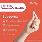 MaryRuth's 3-in-1 Daily Health Probiotics for Women | Clinically Tested | Hormone Support & Gut Health Supplement for Women | Supplement for Women | 50 Billion CFU | Allergen Free | 30 ct