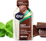 GU Energy Original Sports Nutrition Energy Gel, 24-Count, Mint Chocolate