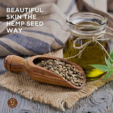 Hemp Seed Hand & Body Lotion, Nag Champa Scent - 16 oz. - Soothe Dry Skin - Argan Oil, Hemp Seed Oil - Light, Non-Greasy Formula - Vegan & Cruelty Free