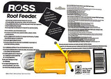 Ross 10233A Economy Model Feeder, Delivers Water & Food Directly to The Root Zone, 1 Unit, yellow