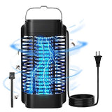 AURCAN Bug Zapper Outdoor Indoor, Mosquito Zapper Fly Zapper,Mosquito Trap Electric Insect Killer,Insect Fly Trap Mosquito Trap for Home Backyard Patio Camping (18W, 4200V)