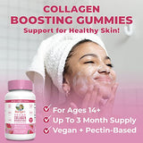 MaryRuth's Collagen Boosting Gummy for Hair Skin & Nails | Joint Support | Vegan, Non-GMO, Gluten Free | 90 Count