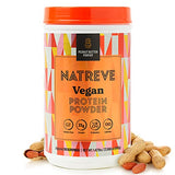 Natreve Vegan Protein Powder - 25g Plant Based Protein Powder with Probiotics and Amino Acids - Gluten Free Peanut Butter Parfait, 18 Servings