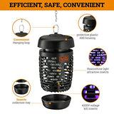 BLACK+DECKER Bug Zapper Indoor: Powerful Outdoor Mosquito Killer and Fly Zapper