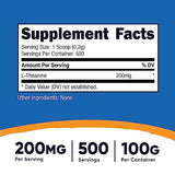 Nutricost L-Theanine Powder 100 Grams - Gluten Free & Non-GMO