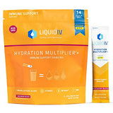 Liquid I.V. Hydration Multiplier + Immune Support -Wild Berry Blend - Hydration Powder Packets | Electrolyte Drink Mix | Easy Open Single-Serving Stick | Non-GMO | 168 Sticks