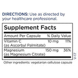 Metabolic Maintenance Magnesium Citrate - Optimal Absorption for Calm + GI Support (120 Capsules)