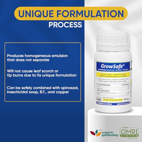 AgroMagen, GrowSafe BioPesticide For Spider, Organic Natural Miticide