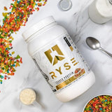 Ryse Loaded Protein Powder | 25g Whey Protein Isolate & Concentrate | with Prebiotic Fiber & MCTs | Low Carbs & Low Sugar | 27 Servings (Fruity Crunch)