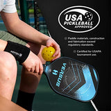 Helium Pickleball Paddles Set of 4 - USAPA Certified - Graphite Fiberglass Surface, Lightweight Honeycomb Core (Versus)