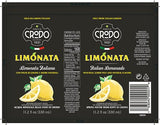 Fonti Di Crodo Limonata, Italian Sparkling Lemonade, 11.2 Oz. Cans (Pack of 24)