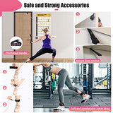 Resistance Bands with Handles for Women, 5 Level Exercise Bands Workout Bands for Physical Therapy, Yoga, Pilates, Door Anchor, Storage Pouch(Colour)