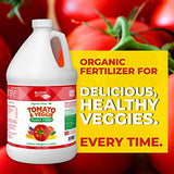 Tomato & Veggie Plant Food for Delicious Homegrown Produce by Bloom City, Gallon (128 oz)