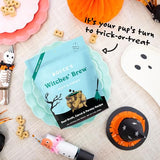 Bocce's Bakery All-Natural Witches Brew Dog Treats, Wheat-Free, Limited Ingredient Soft & Chewy Dog Treats, Inspired by Halloween, 6 oz