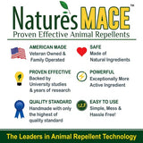 Nature’s MACE Mole & Vole Repellent 32oz Castor Oil Concentrate/Covers up to 5,000 Sq. Ft. / Keep Moles and Voles Out of Your Lawn and Garden/Safe to use Around Home & Plants Guaranteed