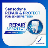 Sensodyne Repair and Protect Whitening Toothpaste, Toothpaste for Sensitive Teeth and Cavity Prevention, 3.4 oz (Pack of 4)