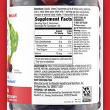 Fiber Choice 3g Fruity Bites Daily Prebiotic Fiber Supplement Gummies, Mixed Berry, 90 Count (2 per Serving)