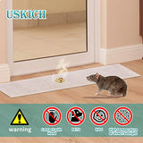 Sticky Mouse Traps Extra Large,Clear Mouse Glue Trap Sticky Traps That Work for Mice and Rats Roaches,47.2x11Inch Heavy Duty Rat Traps Indoor Mouse Sticky Pads with a Peanut Butter Scent(5 Pack)