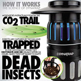 DynaTrap DT2000XLPSR Large Mosquito & Flying Insect Trap – Kills Mosquitoes, Flies, Wasps, Gnats, & Other Flying Insects – Protects up to 1 Acre