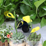 Garsum 84 Traps Sticky Houseplant Traps Gnat Yellow Insect Trap Indoor Fruit Fly Stakes Trap