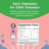 Sugar Free Fiber Gummies for Kids - Delicious Prebiotic Kids Fiber Gummies for Constipation Digestive Support & Immunity - Non-GMO Vegan Chicory Root Soluble Fiber Supplement for Kids Digestive Health