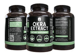 PURE ORIGINAL INGREDIENTS Okra Extract (365 Capsules) No Magnesium Or Rice Fillers, Always Pure, Lab Verified
