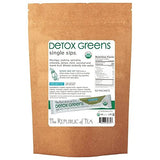 The Republic of Tea Organic Detox Greens Single Sips, 50 Single Sips, Matcha Coconut Lemon Mint, Probiotics