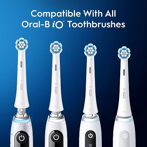 Oral-B iO Ultimate Clean Replacement Brush Heads, White, 2 Count