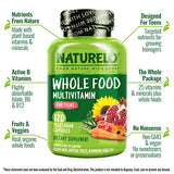 NATURELO Whole Food Multivitamin for Teens - with Vitamins & Minerals for Teenage Boys & Girls - Supplement for Active Kids - Non-GMO - Vegan & Vegetarian - 120 Capsules