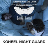 KOHEEL Lightweight Night Guard to Stop Bruxism, Moldable Mouth Guard 2 Count (1 Pack)