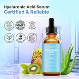+1HEROLABS Hyaluronic Acid Serum for Face Anti Aging, Fine Lines, Dark Spots, & Dry Skin - Hydrating Facial Serum - Best Face Serum for Moisturizing and Wrinkle Reducing, 1 fl oz