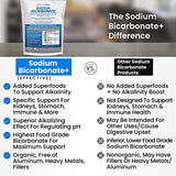 Organic Sodium Bicarbonate Alkaline Supplement For Alkalinity. Support Kidneys & Stomach Acid Neutralizer with Alkaline Superfoods. Sodium Bicarbonate Powder Kidney Immune Support Antacid Sports 1 LB.