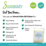 PALM KERNEL OIL FLAKES | Pure Unrefined Palm Kernel Oil Flakes for Soap Making & Cosmetics | Sizes 4 OZ to 10 LBS | (10 LBS)