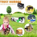 Humane Mouse Traps, Enlarged No Kill Rat Trap, Reusable Catch and Release Mice Traps, Pet and Children Friendly Mouse Trap That Work